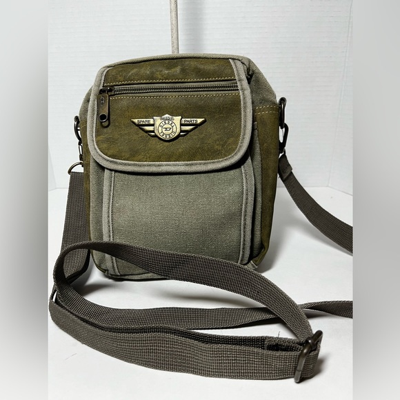 Diesel Spare Parts canvas bag